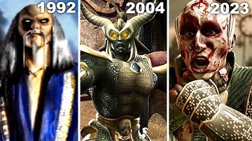 Evolution Of Scorpion Defeating Mortal Kombat Bosses (1992 - 2023)