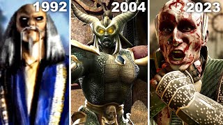 Evolution Of Scorpion Defeating Mortal Kombat Bosses (1992  2023)