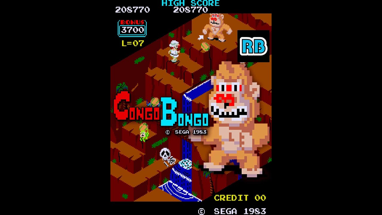 1983 [60fps] Congo Bongo 213130pts - YouTube