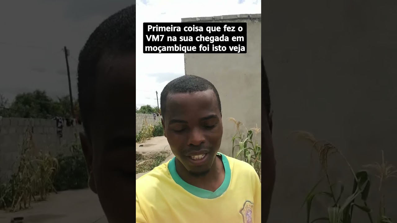 Primeira coisa que fez o VM7 na sua chegada em moçambique foi isto veja