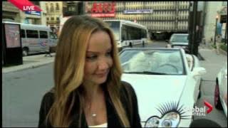 Car Lashes Interviewed on Montreal's Global TV