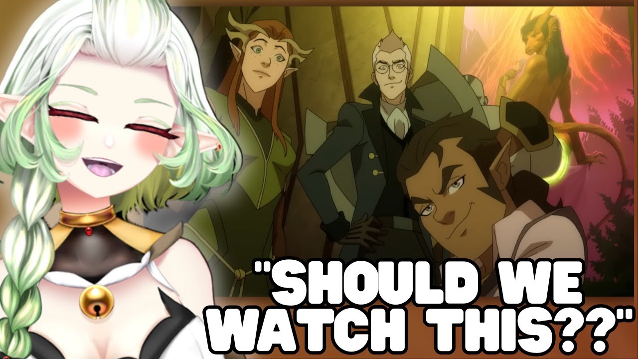 THIS SHOW LOOKS SO GOOD!!! | VTuber Reacts | Critical Role: The Legend of Vox Machina Trailers