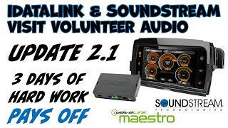 Soundstream Reserve Hdhu14si Maestro Update 21 For Harley Davidson  3 Days Of Hard Work Pays Off