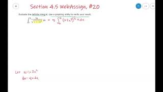 Section 4.5 WebAssign, #20