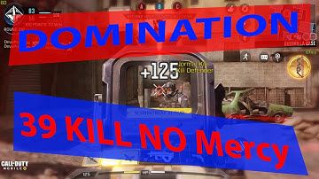 Call Of Duty Mobile COD Mobile CODM Level 150 Max Domination Crash  39 Kill No Mercy 100 VS 66