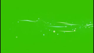 Green Screen Magic Particles