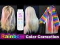 RAINBOW Hair Color Correction