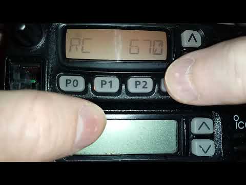 Icom F-5022 programming