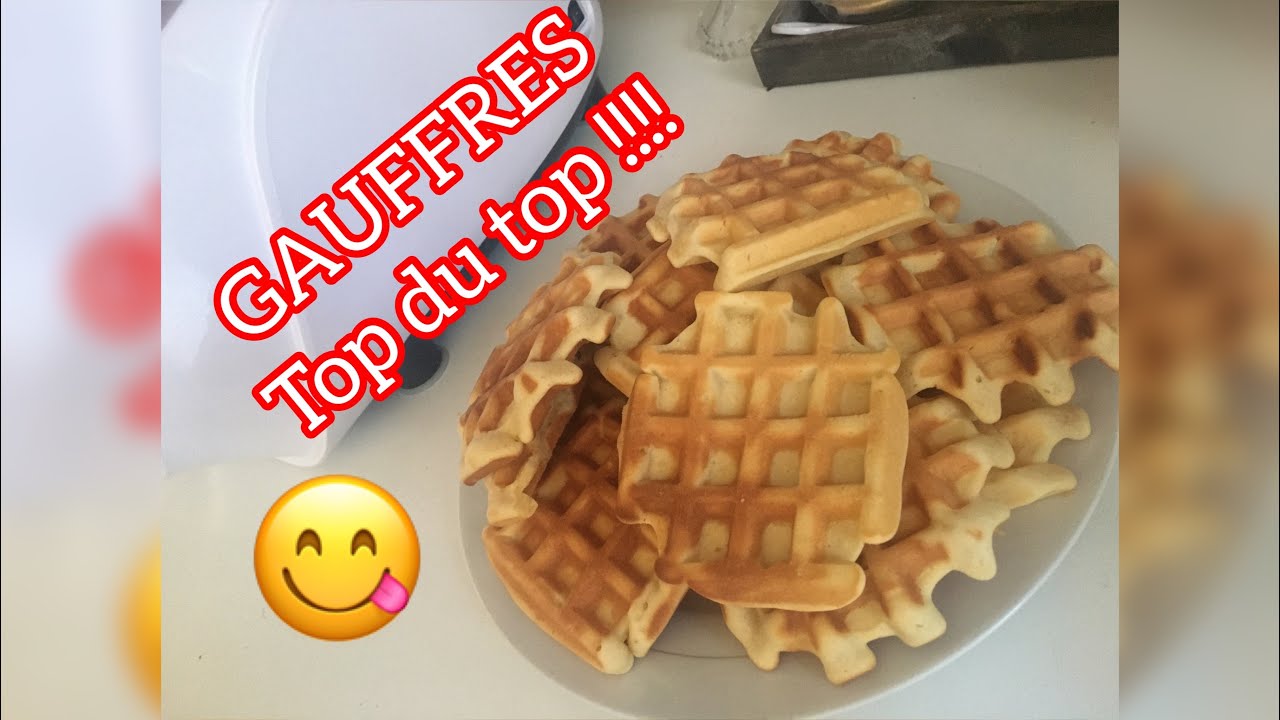 GAUFFRES TOP  au monsieur cuisine connect