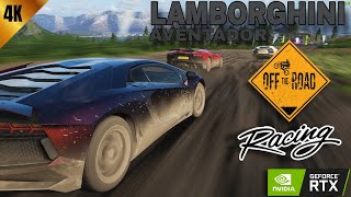 Lamborghini Aventador On Off-road Trail 4k Gameplay #gameplay #forzahorizon4