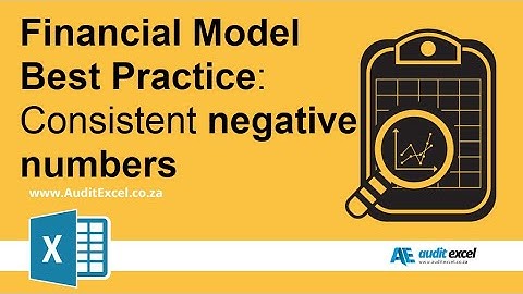 Display Consistent Negative Numbers (for us Red and in brackets)- Spreadsheet Best Practice
