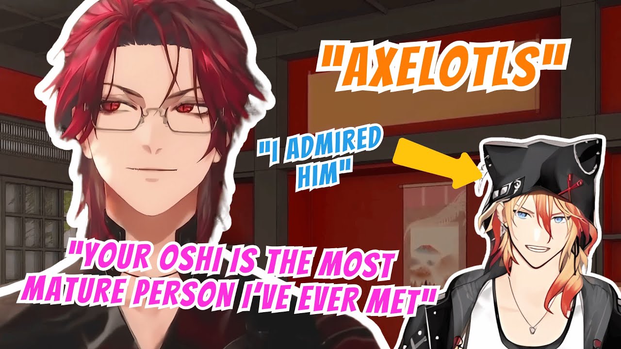 Jurard Absolutely Glazing Over Axel-Senpai ✦ HOLOSTARS EN ✦ ARMIS