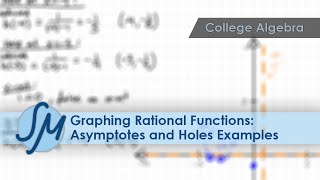 Graphing Rational Functions: Asymptotes and Holes Examples