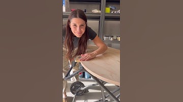 The EASIEST DIY wooden coffee table ✨ #diyprojects #diytable #diy