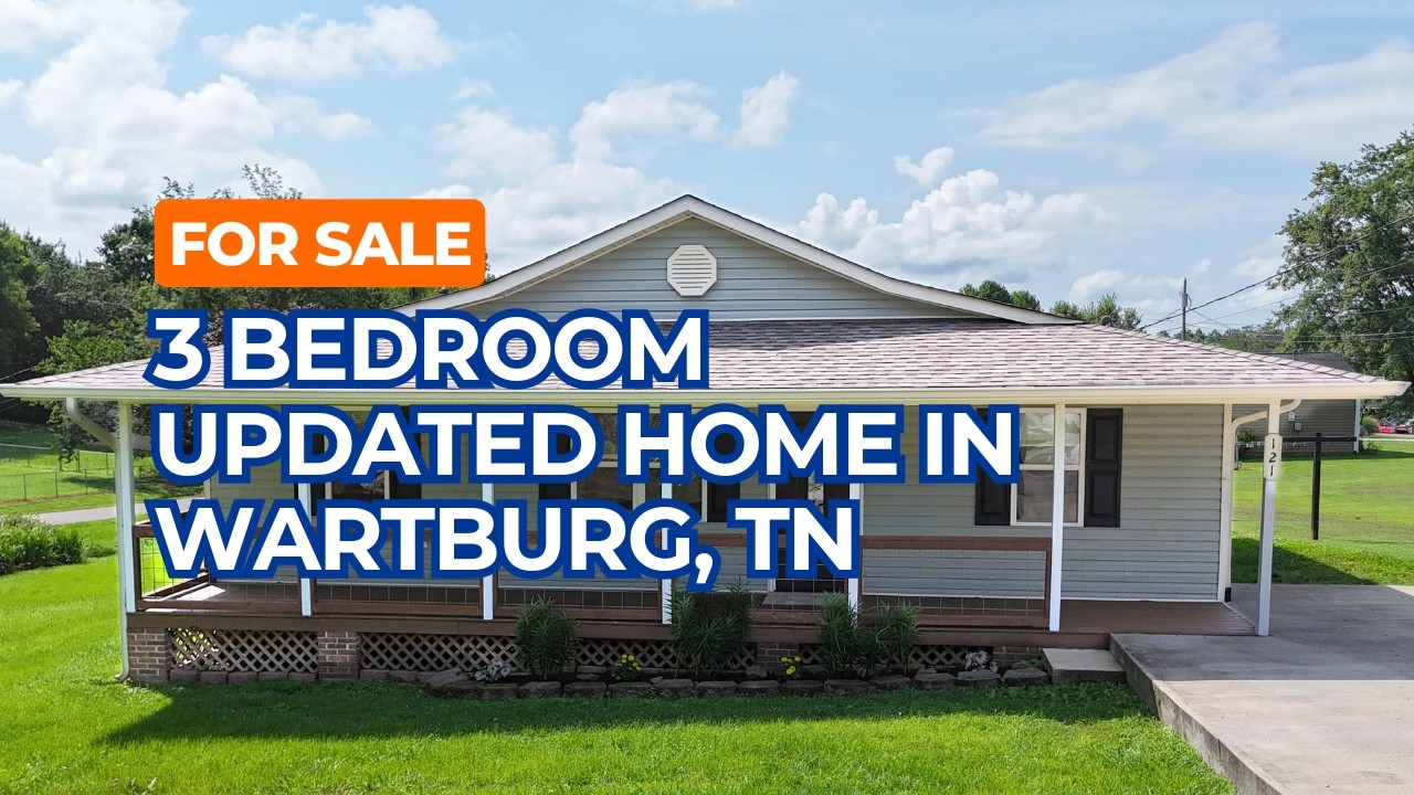 For Sale 3 Bedroom Updated Home in Wartburg Tennessee Great For First Time Home Buyer