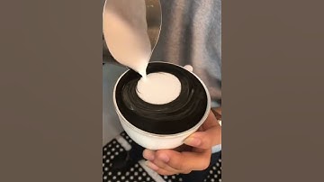 Latte Art Cute cat #shorts #cat #cute