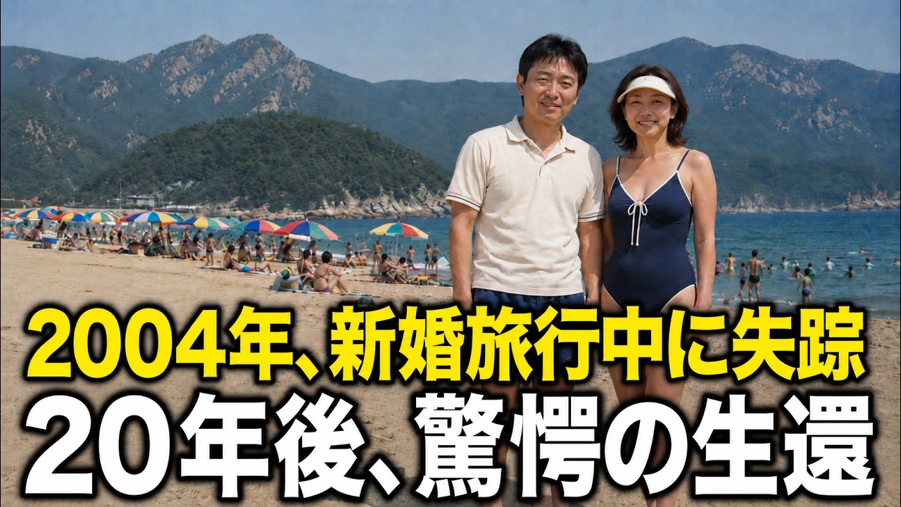 2004年、奄美大島で新婚旅行中に神隠しに遭った夫婦。20年後、遠く離れた異国の小さな漁村で発見された「信じられない光景」とは…