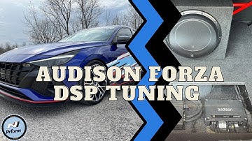 How to Tune Car Audio Stereo System w/ Audison Forza DSP Amp in a 22+ Hyundai Elantra N w/ Bose 