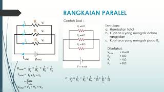 CARA MENGERJAKAN SOAL RANGKAIAN LISTRIK