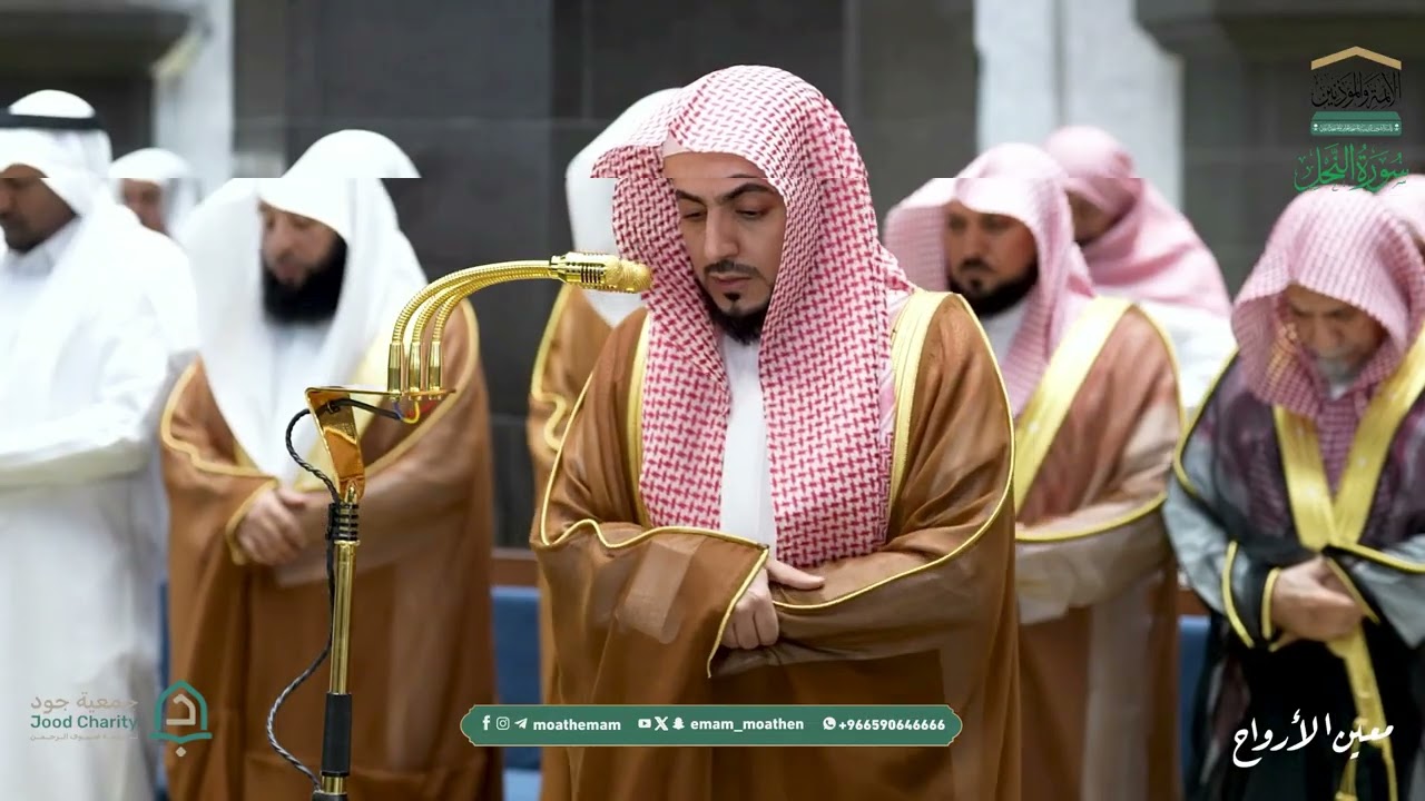 صلاة التراويح للشيخ الوليد الشمسان ليلة 19 رمضان 1447هـ من سورتي النحل (104-128) و الإسراء (1-22)