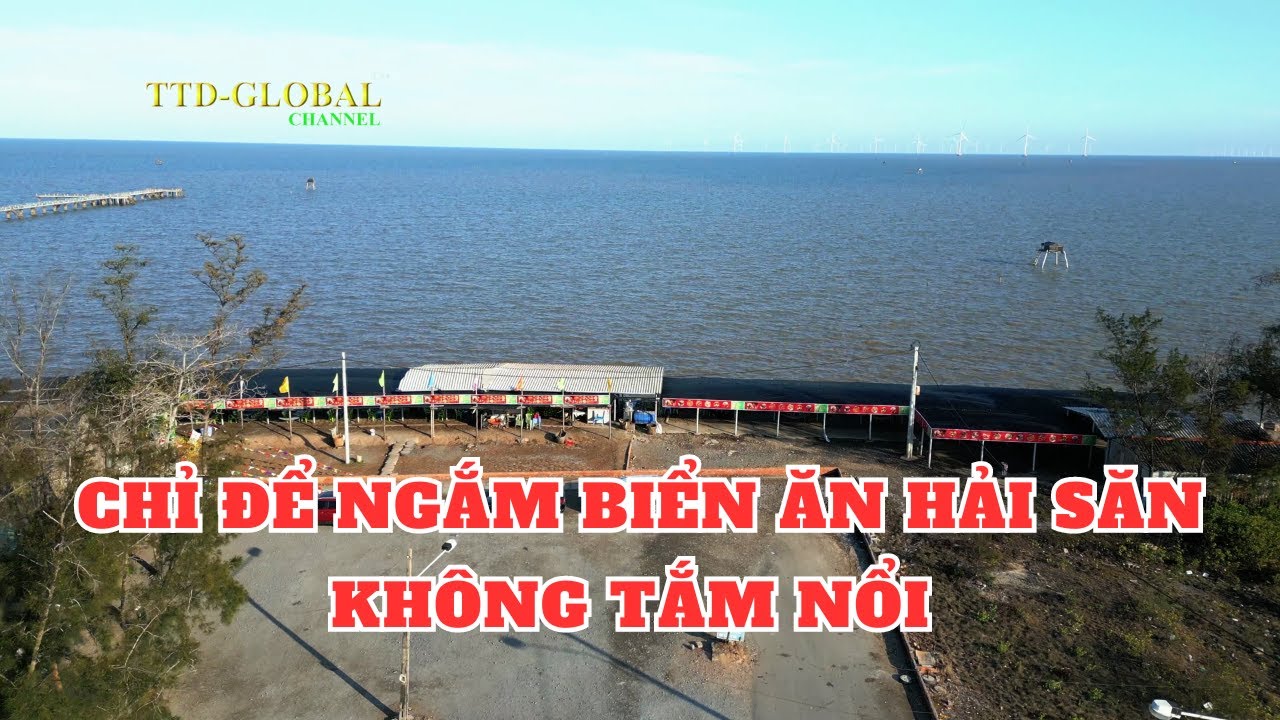 Đoạn đường đi Biển Tân Thành Gò Công Đông Tỉnh Tiền Giang