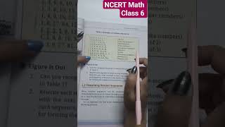 NCERT Math #Class 6 Chapter 1 #Page 3 #Table 1#Question 1 #shorts #ytshorts #kritarthstudypoint