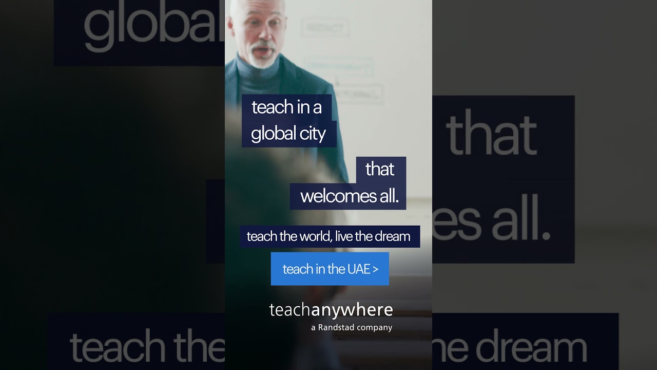 Your next career step | teach in the UAE