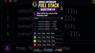 Google interview Questions 🤔🧐 #coding #javascript #fullstackdeveloper #webdevelopment