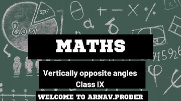Theorem 6.1 class 9 vertically opposite angles