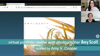 Virtual Portfolio Review Practice with Amy Scott