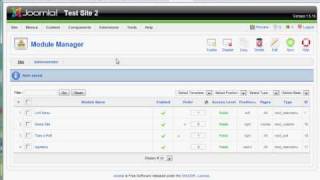16 Creating a poll in a module in Joomla