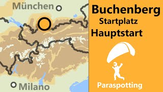 Hauptstartplatz Buchenberg Allgäu Paraspotting