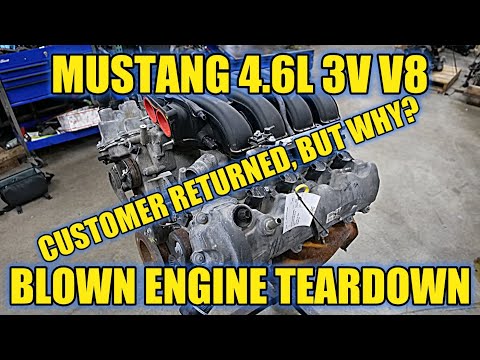 Mustang GT 3V 4.6 Teardown! Not A Normal 3V Failure But Something That&rsquo;ll Kill ANY Engine!