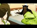 She takes in a stray black cat but unexpectedly he becomes a life partner  anime recap