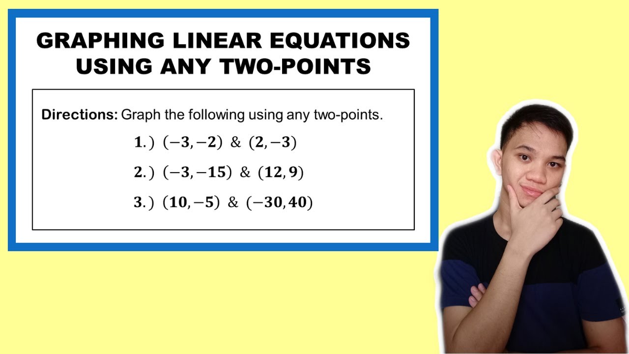 [TAGALOG] Grade 8 Math Lesson: GRAPHING LINEAR EQUATIONS IN TWO ...