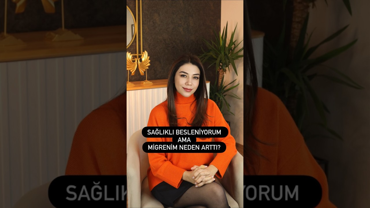 Sağlıklı Besleniyorum Ama Migrenim Neden Arttı? 🤕| #shorts #migren #sağlık #drtuğbakorkmaz