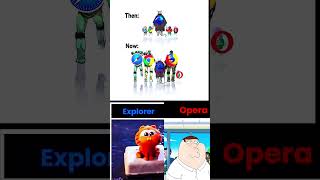 Opera vs Explorer Evolution 😭💀#usa