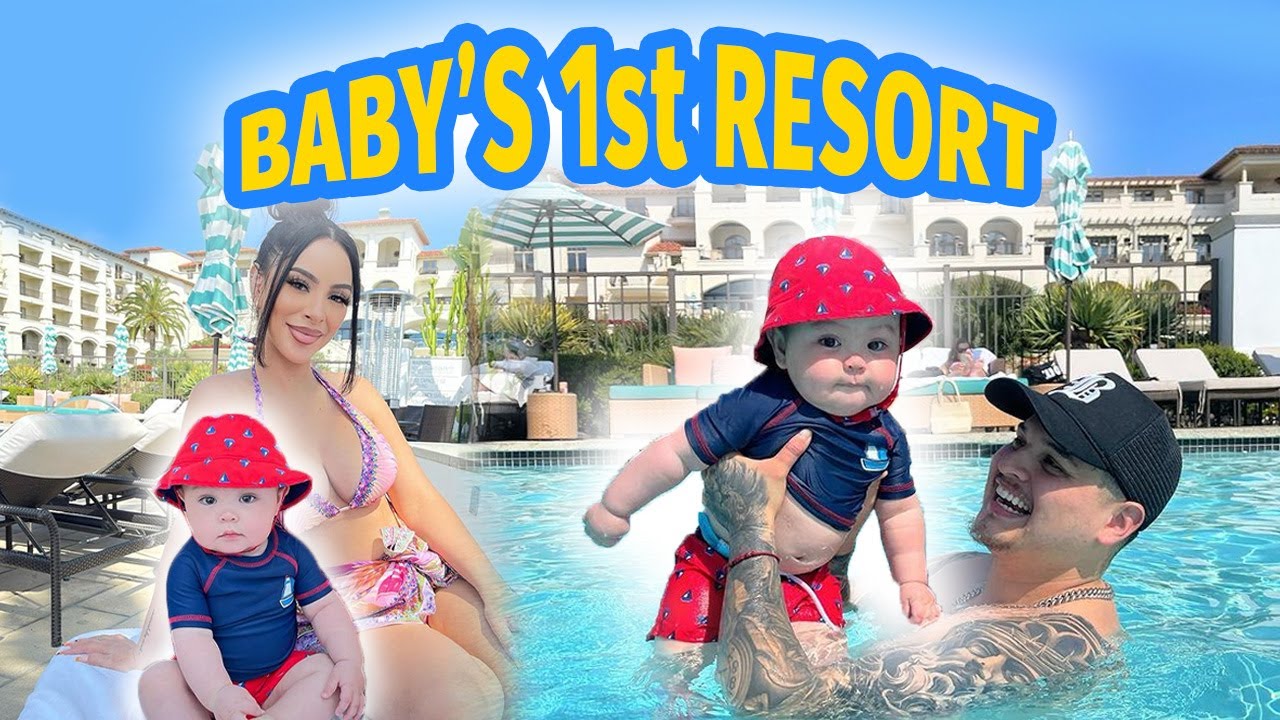 FAMILY TRIP TO RESORT! **BABY’S 1st TIME SWIMMING**