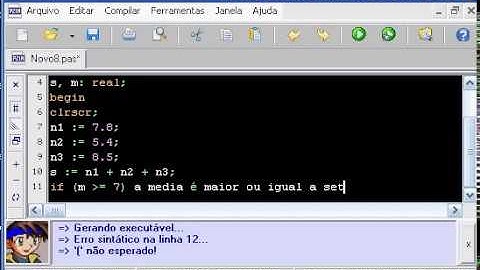 video aula pascal zim 8
