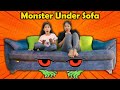 Monster Under Pari's  Sofa | Funny Story | Pari's Lifestyle image