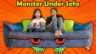 Monster Under Pari's  Sofa | Funny Story | Pari's Lifestyle image