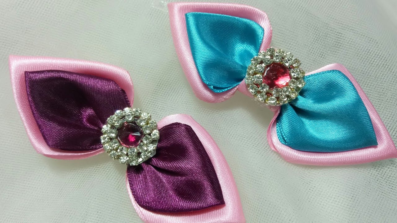 182 149 Cara Membuat Bros Dasi Youtube Tutorial De Flores De Tela Tutorial De Lazo Lazos De Cinta