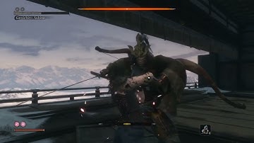 SEKIRO SHADOWS DIE TWICE | Genichiro Ashina MOUSE AND KEYBOARD gameplay