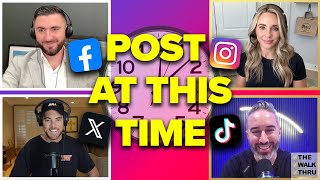 These Are The Best Times To Post On Social Media | The Walk Thru 107