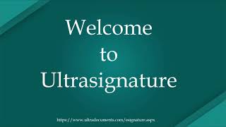 Ultra Signature & Share Documents in Few Easy Steps screenshot 1