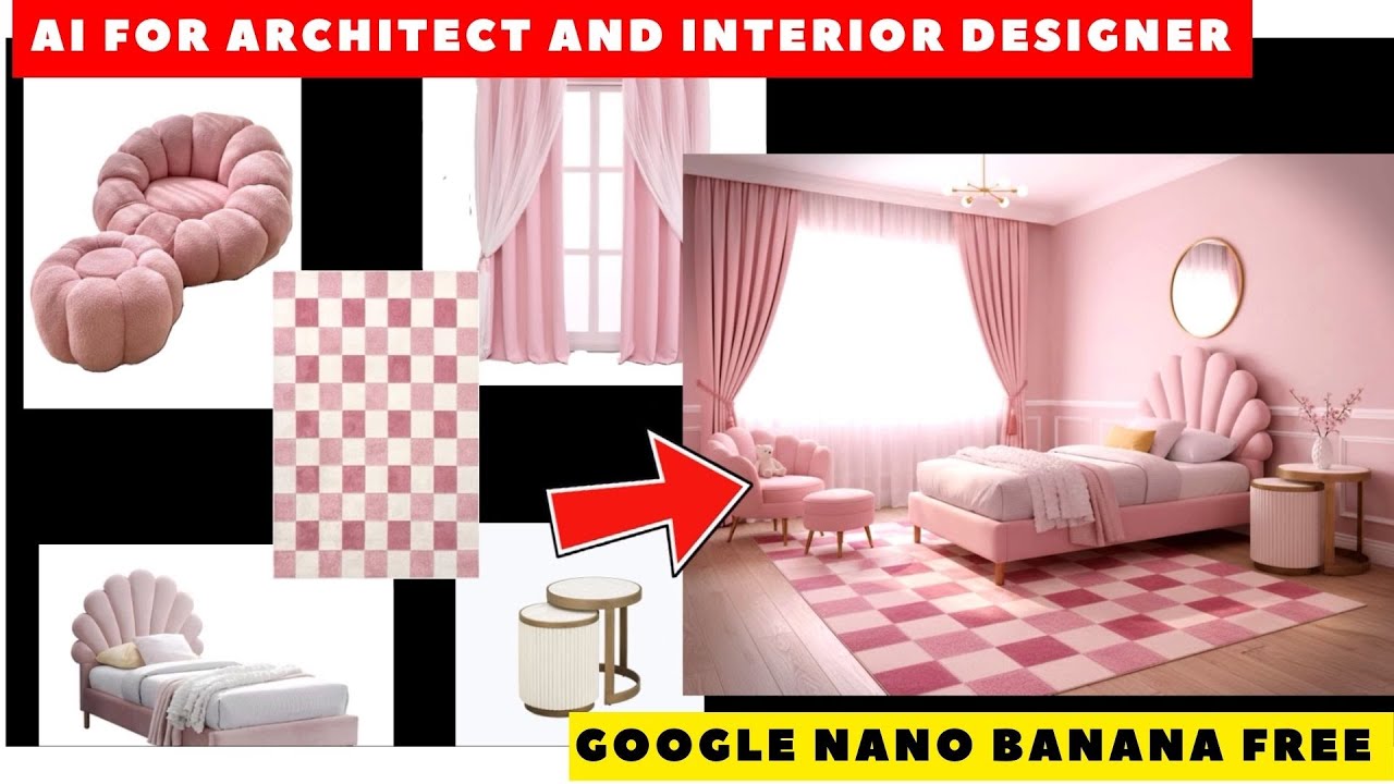 FREE AI FOR INTERIOR AND ARCHITECT / NANO BANAN AI MODEL FREE - YouTube