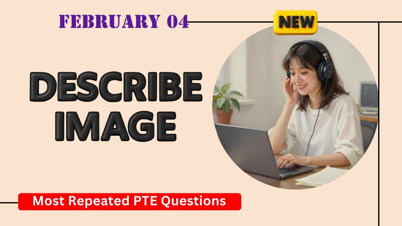 Describe Image PTE Speaking | Timer and Answers | Real Exam Questions February 2026