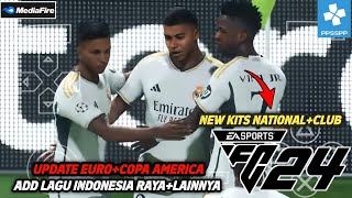 EA SPORTS FC 24 PPSSPP NEW UPDATE TRANSFER NEW KITS COMENTARY PETER DRURY ANDROID OFFLINE