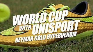 Neymar Gold Hypervenom - World Cup with Unisport