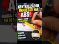 CENTRALIZADOR IMPRESSO EM ABS! Solução simples para marcar o centro perfeito 🎯 | Impressão 3D
